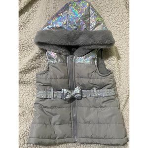 Toddler girls puffer vest